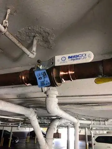Copper pipe repair and valve work for Backflow Testing in Valencia